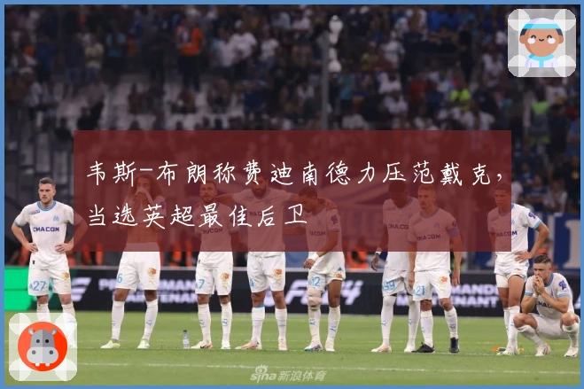 韦斯-布朗称费迪南德力压范戴克，当选英超最佳后卫